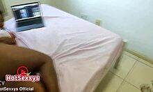 I can’t stop watching this sexy Brazilian brunette!