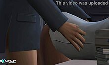 Siobhan fyres struggles with bad studies in the sims 4 3d world