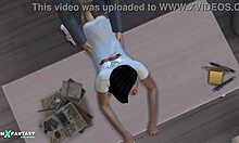 Siobhan fyres struggles with bad studies in the sims 4 3d world