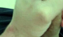 this naughty twink cums deliciously in brazilian fetish scene