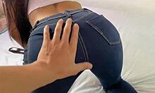 Amateur latina with big ass enjoys hardcore fucking.