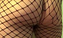 Real wife Emma shakes thick ass while masturbating