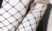 Hey, did you see how Calientepwnz slammed that slender girlfriend in stockings, standing up, filling her tight pussy with cum?