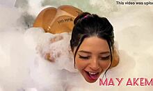 Young Nymph Gets Amazing Fuck In Bathtub With Monster Cock.