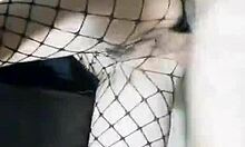 Hey, did you see how Calientepwnz slammed that slender girlfriend in stockings, standing up, filling her tight pussy with cum?