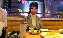 Explosive Japanese Babe Rides Hard for Sticky Finish