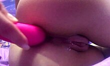 Wow, that YOUNG SLUT CARESSING her PUSSY and ANAL in doggystyle!