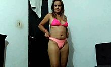 Hot Amateur Latina Blonde Sexy Homemade Babe Rubia Muy Caliente