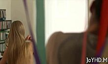 Teen orally stimulates monster cock with hardcore blowjob and fucking!