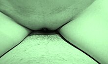 Russian teen rides monster cock in cowgirl quickie