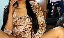 I made a hot call to my follower after the party for some squirting pleasure