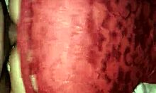 Mexican Whore In Red Dress Impales Pussy On Black Cock.