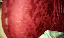 Mexican Whore In Red Dress Impales Pussy On Black Cock.