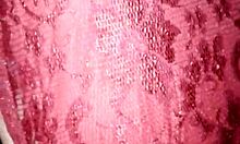 Mexican Whore In Red Dress Impales Pussy On Black Cock.