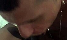 Gay guy sucks big black cock