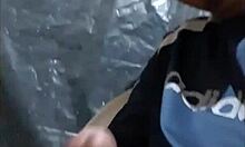 a teen twink slowly jerks off in this casual gay masturbation scene in slow motion