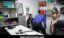 Marilyn Johnson Begs Officer To Fuck Her Holes In Body Cavity Search!
