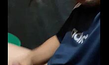 a teen twink slowly jerks off in this casual gay masturbation scene in slow motion