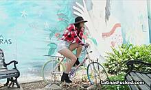 Big Ass Latina Rides Huge Cock