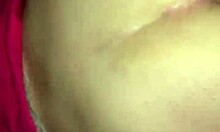 A couple engages in intense fucking with a monster cock.