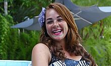 redhead teen sucking cock