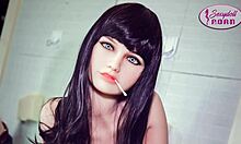 patricia pleasure showcases her sexy doll in an intimate online display