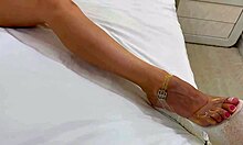 pink shoes for s3xberry at five stars hotel