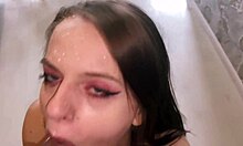 Fucked my wet girlfriend with her petite tits bouncing 😍