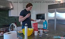 madi collins and michael swayze sharing some cake 🍰