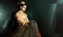 Two ebony teens indulge in interracial orgy with massive black cocks