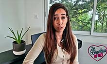 camila jolie shows off her big tits and gets naughty