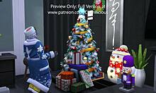 santa's fucking that naughty girl hard 😈🎅