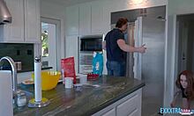 madi collins and michael swayze sharing some cake 🍰