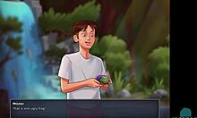 Busty Blonde Roxxy Gets Soaked and Teases in Steamy Shower Scene.