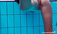 yo, nata szilva’s tight body in the pool got me goin crazy!