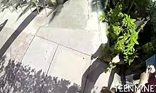 babe courtney loxx swallows big rod for quick cash