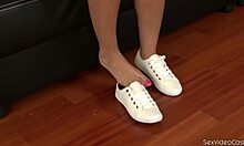 Smoking Hot Alexis Brill Strips In Porn Casting!