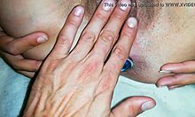 Fingering my horny girlfriend amateur