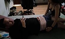 Service Lady Excels in Cleaning and Sizzling Oral Skills