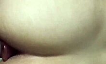 Double penetrating Natalia with dildo and cock