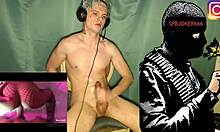 russian mafiozi unleashes huge cumshot