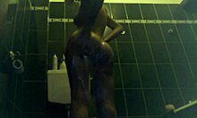 Blonde Body Full Of Cream In The Toilet!