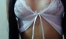 Latina Teen Alone At Home