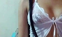 Latina Teen Alone At Home