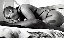 Asian babe with big tits rides cock and gets assfucked with dirty talk.