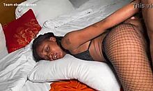 sexy teen bends over for big black cock