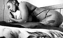 Asian babe with big tits rides cock and gets assfucked with dirty talk.