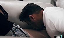 Jailbird Stepbrother Uses Shy Teen's Pussy