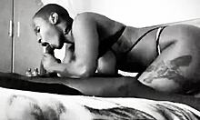 Asian babe with big tits rides cock and gets assfucked with dirty talk.