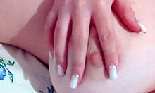 Excited Student Reveals Big Tits After Studying